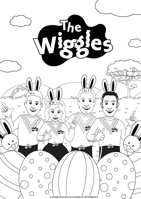 23 Wiggles Coloring Pages Wakasshaymaa