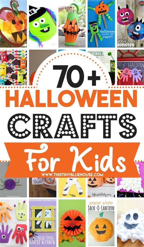 70 Best Fun Spooky Halloween Crafts For Kids Halloween Crafts For