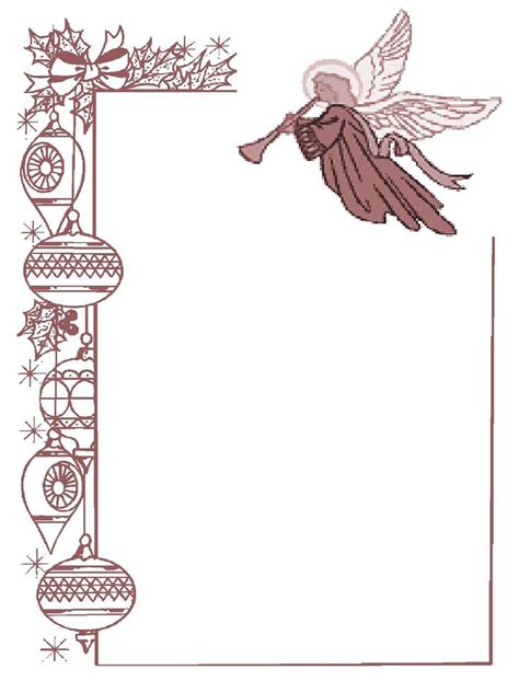Angel Borders Frames And Backgrounds Clip Art Borders Borders And