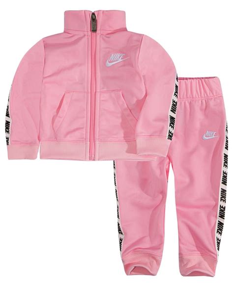 Nike Baby Girls Tracksuit Pink Girls Tracksuit Kids Outfits Nike