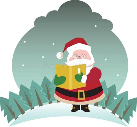 Santa Wishing Merry Christmas Stock Vector Illustration Of Human