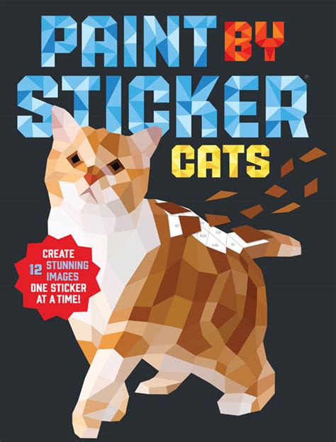 Paint By Sticker Cats Workman Publishing Company 9781523504480