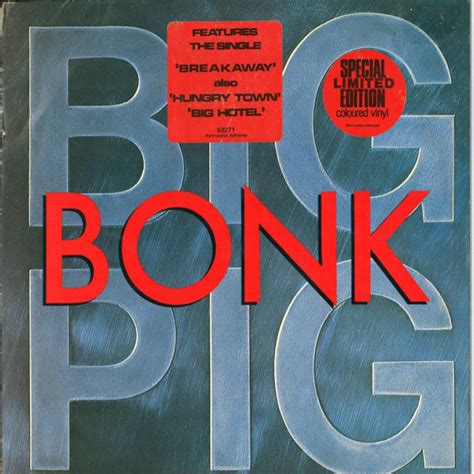 Big Pig Bonk 1988 White Marbled Vinyl Discogs