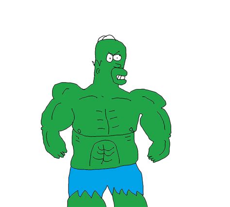 Homer As The Hulk Remake By Simpsonsfanatic33 On Deviantart