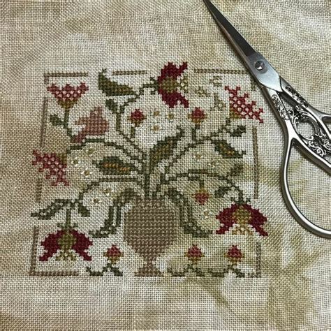 i have another finish tonight i rest thy needle by brenda gervais i used 36 ct legacy ptp