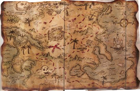 Printable Pirate Map
