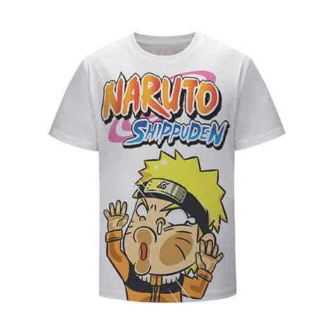 Naruto Shippuden Chibi Naruto Funny Face Kids T Shirt In 2022 Funny