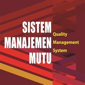 Jual Sistem Manajemen Mutu Quality Management System Kab Sleman
