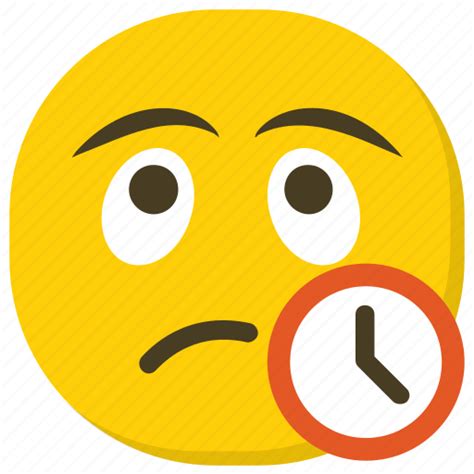 Emoticon Expressions Feelings Smiley Waiting Emoji Icon Download