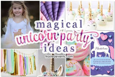 Unicorn Party Decorations For A Magical Birthday Celebration Unicorn