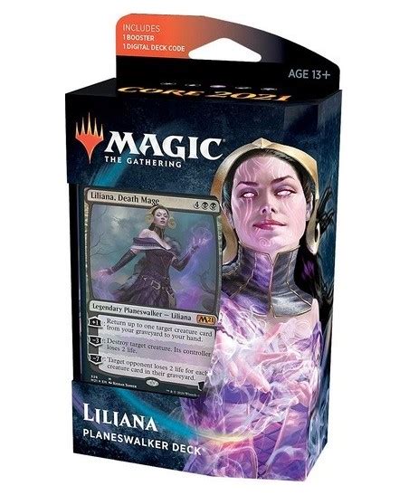 Magic The Gathering Liliana Planeswalker Deck
