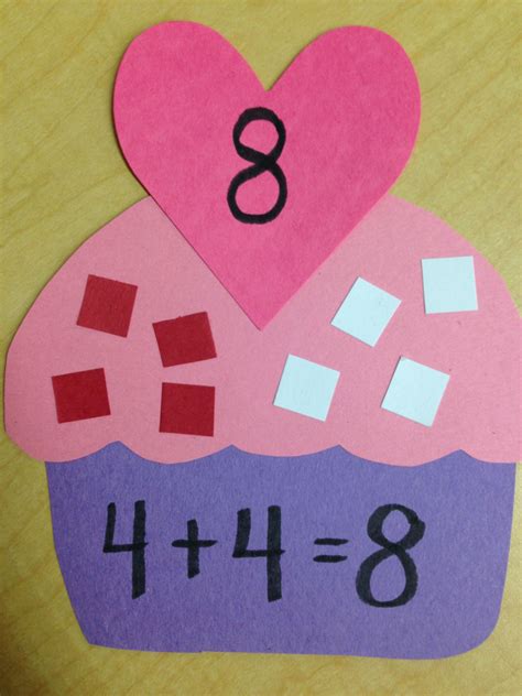 Valentines Day Math Activities For Kindergarten