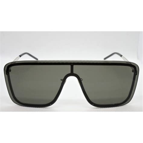 Yves Saint Laurent Okulary Przeciwsłoneczne Unisex Sl 364 Mask 001 Czarny Filtr Uv 400 New