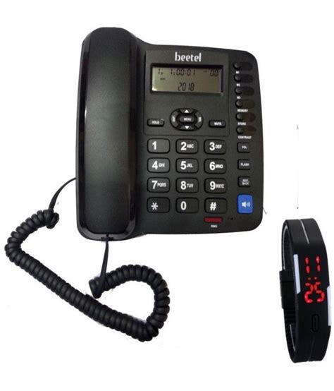 Buy Beetel Beetel M54 Landline Phone Corded Landline Phone Black