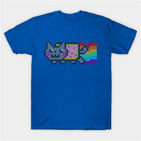 Nyan Catstitch Nyan Cat Rainbow T Shirt Teepublic
