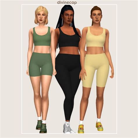 Athletic Basics Divinecap Sims 4 Sims Sims 4 Toddler