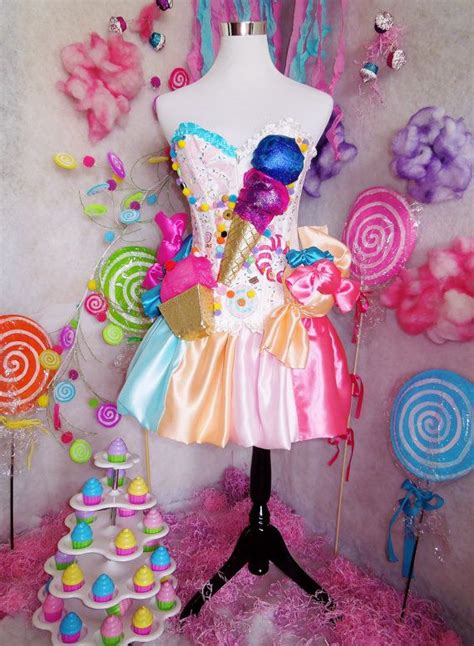 katy perry california gurls inspired candy dress by lillymaedesign candy dress candy costumes