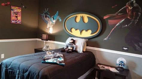 Creating A Batman Bedroom For Your Kids Batman Room Decor Batman