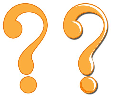 question mark vector png