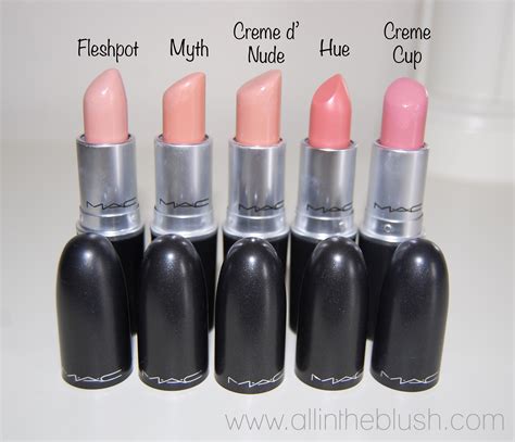 Review Mac Nude Lipsticks All In The Blush