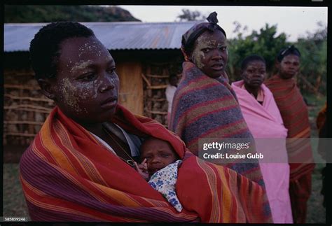 Young Sabiny Women Circumcised In A Ceremony The Day Before Await