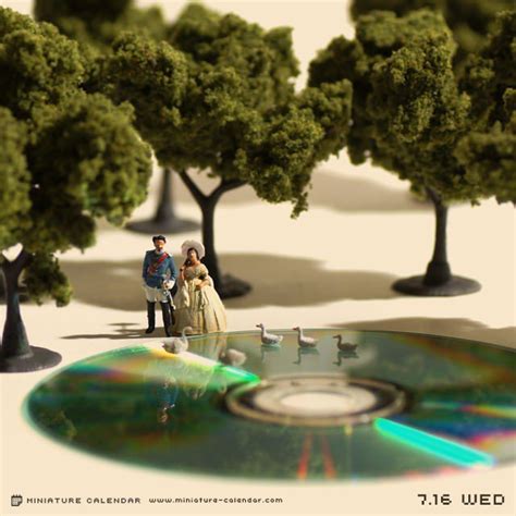 Japanese Artist Creates Beautiful Miniature Dioramas Using Everyday