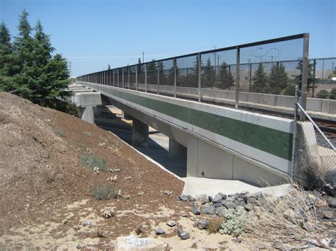Railroad Overpass Structure Livingston California