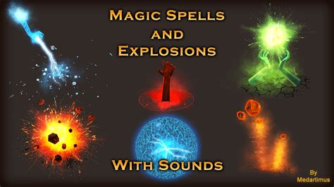 Magic Spells And Explosions In Visual Effects Ue Marketplace