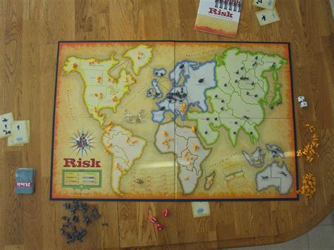 Risk Board Game Map
