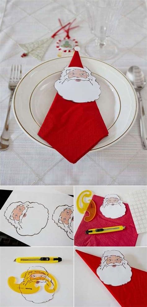 creative napkin ideas   christmas dining table