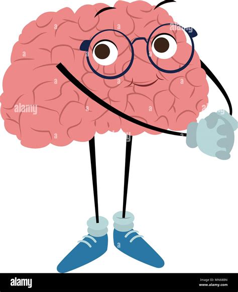Funny Brain Stock Vector Images Alamy