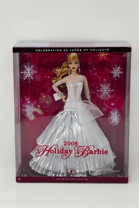 Mattel Holiday Barbie Th Anniversary Collectors Edition Doll Nrfb Mattel