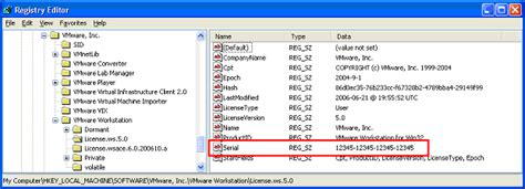 Locating The Vmware Workstation Serial Number 1000069 Vmware Kb