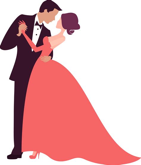 Wedding Png Clipart Bride And Groom Transparent Png Images Free