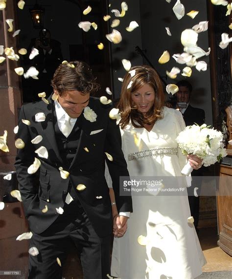 Roger federer was born on 8 august 1981 and has the record of most grand slam championships his wife mirka has a great influence on the tennis legend roger federer career and supported him federer exchanged 20 carats engagement ring with mirka that worth about half a million swiss francs. The Wedding Of Roger Federer And Mirka Vavrinec Photos and ...