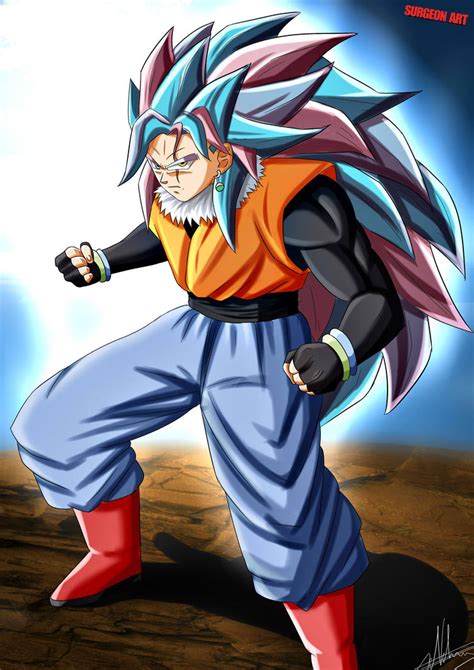 Goku Ssj4 With Black Aura Vid By Surgeon Art On Deviantart