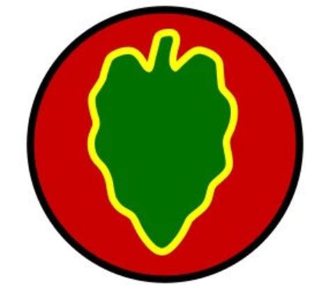 Us Army 24th Infantry Division Patch Vector Files Dxf Eps Svg Etsy
