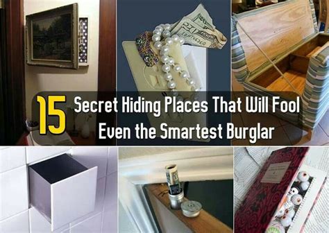 Some Good Ideas Secret Hiding Places Hiding Places Life Hacks Home