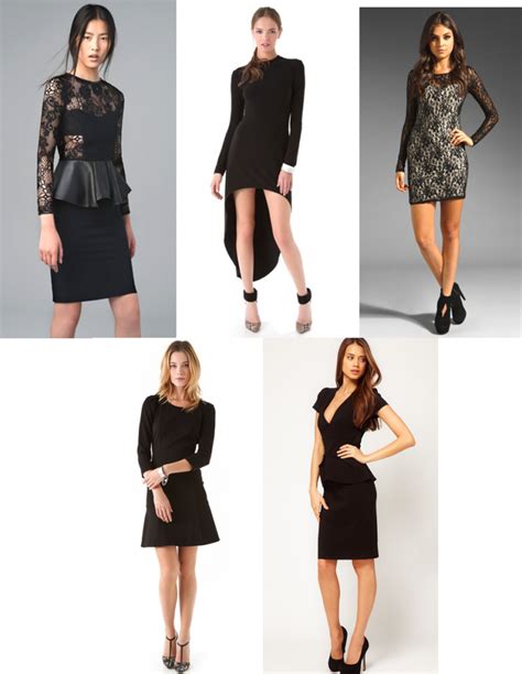 From Leather To Lace 5 Little Black Dresses Perfect For A Fall First