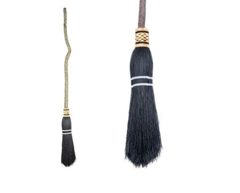 Traditional Besom Broom Black Handmade Ceremonial Broom Etsy