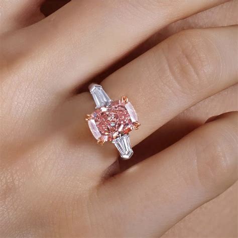 Pin By Manoj Kadel On Rings Pink Diamond Engagement Ring Pink