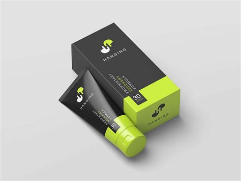Cosmetic Tube With Box Packaging Mockup Psd Free Download Imockups