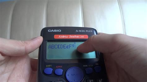 Como Escrever Coisas Na Calculadora
