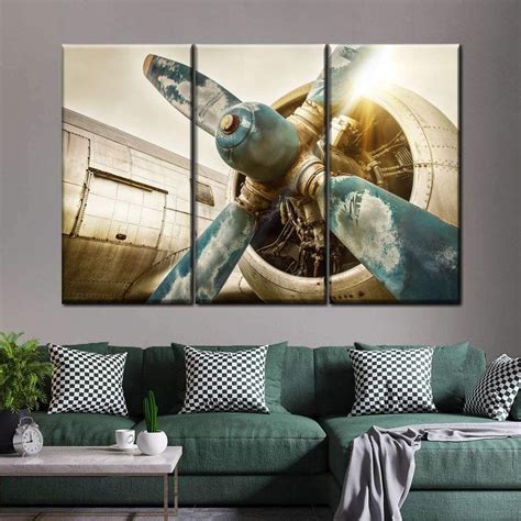 Vintage Airplane Wall Art Photography Airplane Wall Art Vintage