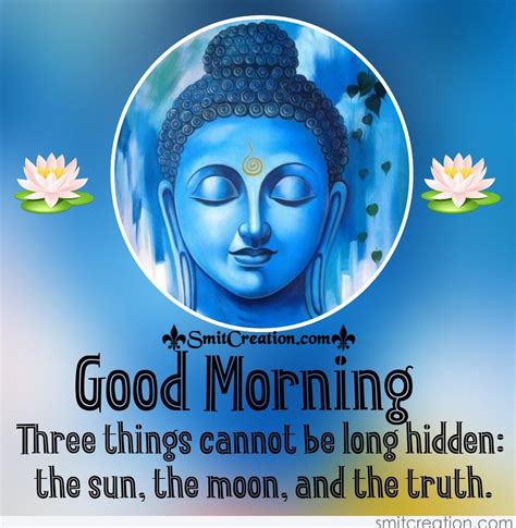 Good Morning Buddha Quote On Three Things
