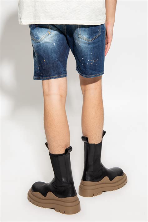 Dsquared2 ‘marine Denim Shorts Mens Clothing Vitkac