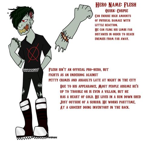 Bnha Oc Flesh By Purpleguykin On Deviantart