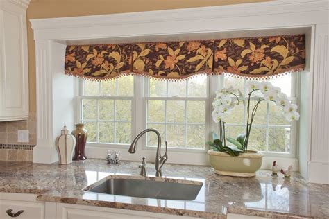 Casual Traditional Window Treatments Kitchen Curtain Designs