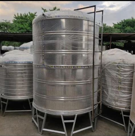 5000 Litre Nova Stainless Steel Water Tank Capacity 4000 L Steel
