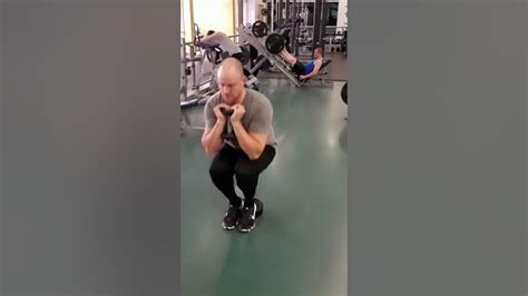 Heels Elevated Narrow Stance Goblet Squat Youtube